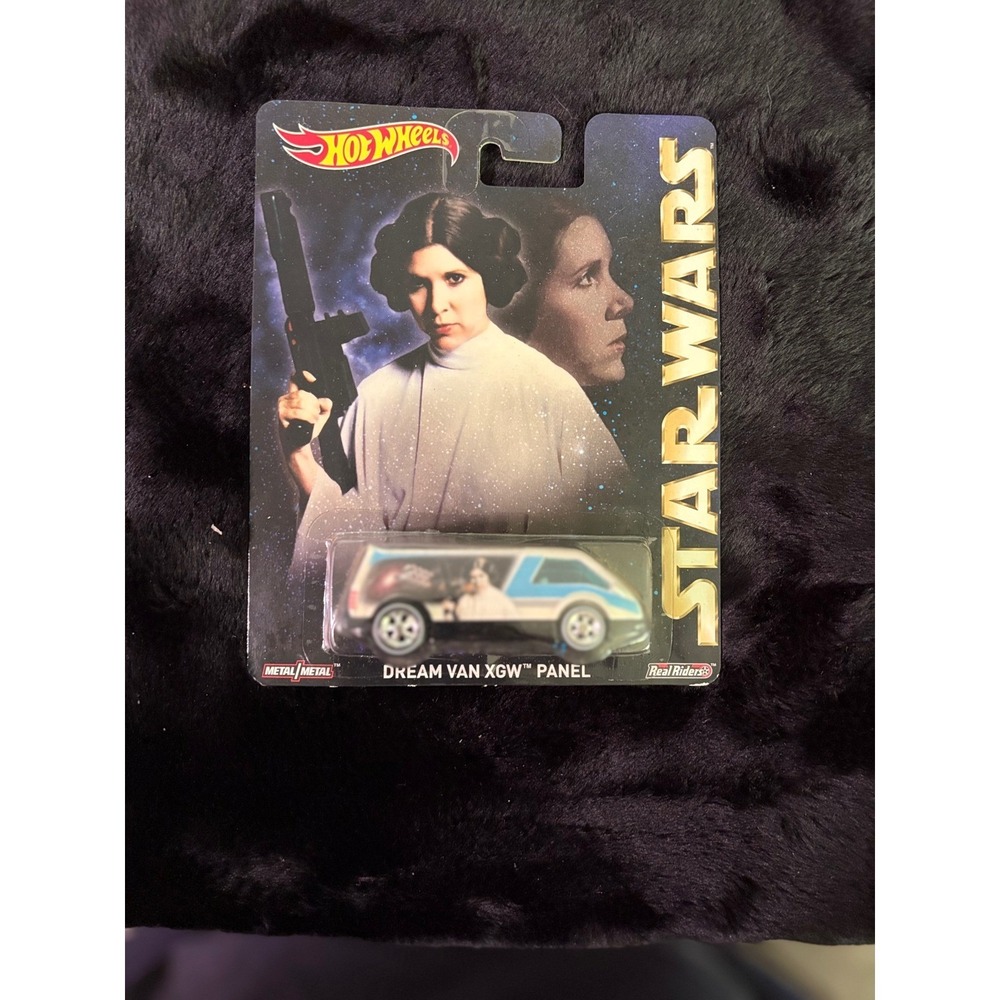 Hot Wheels Star Wars Princess Leia Dream Van XGW Panel Real Riders 2015 CFP76